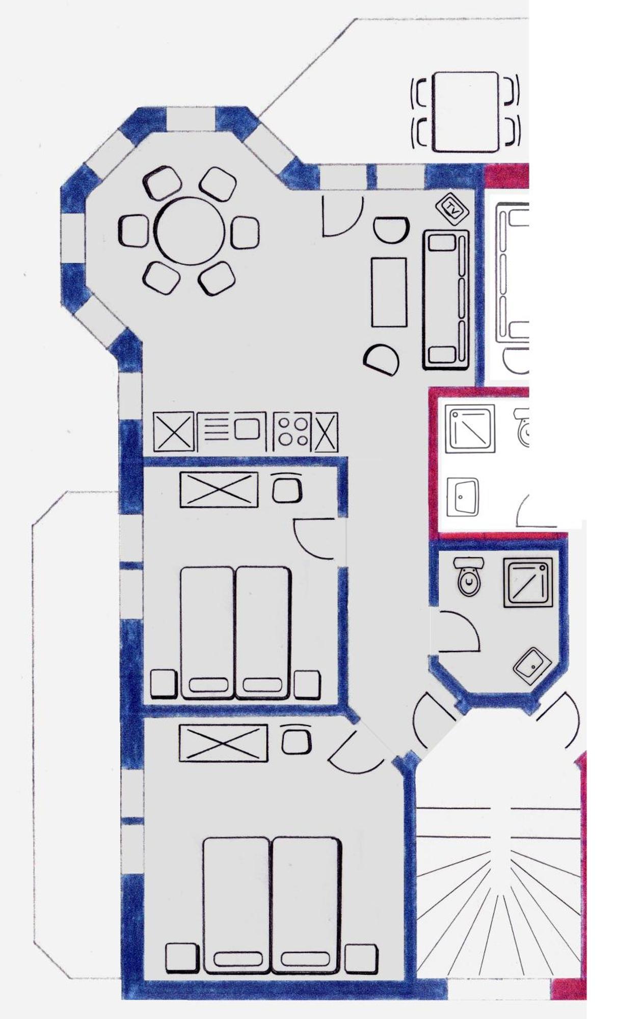 Ferienhaus Antigua Saas-Grund Szoba fotó